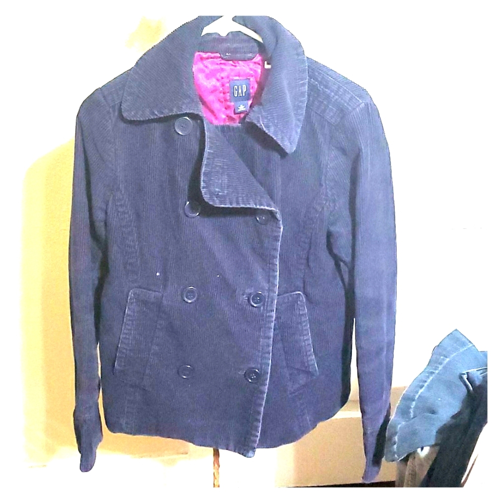 Vintage Gap  (corduroy pea coat)